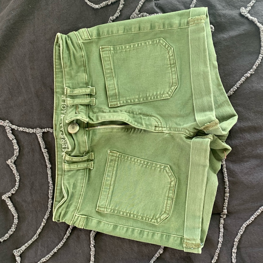 american eagle jean shorts